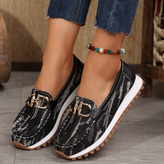 Eliza – Hybrid-Loafer mit Schnalle