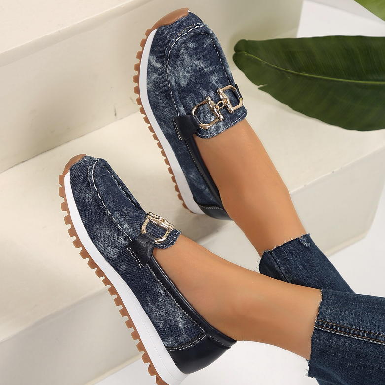 Eliza – Hybrid-Loafer mit Schnalle