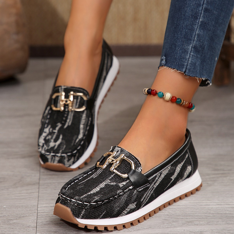 Eliza – Hybrid-Loafer mit Schnalle