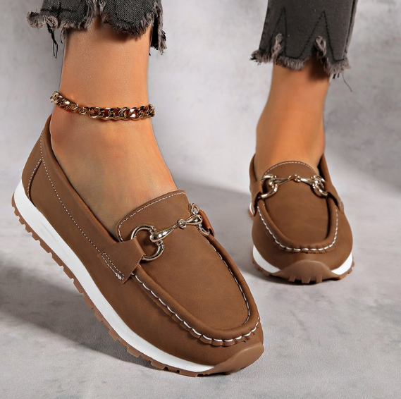 Elodie – Loafer mit flacher Schnalle