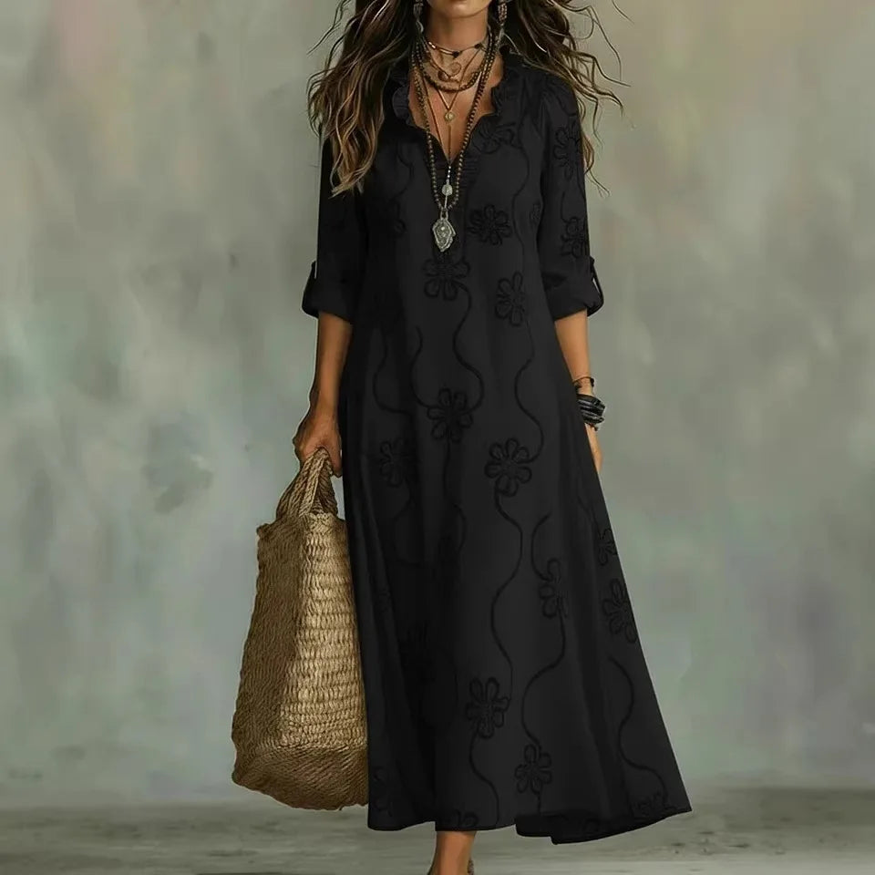 Sienna Sommer Maxikleid mit Blumenmuster