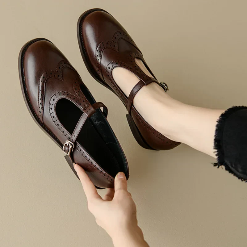 Elegante T-Spangen-Mary-Janes