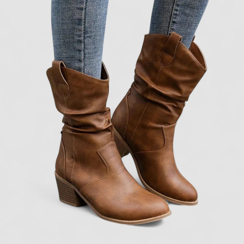 Vivian™ – Orthopädische Lederstiefel