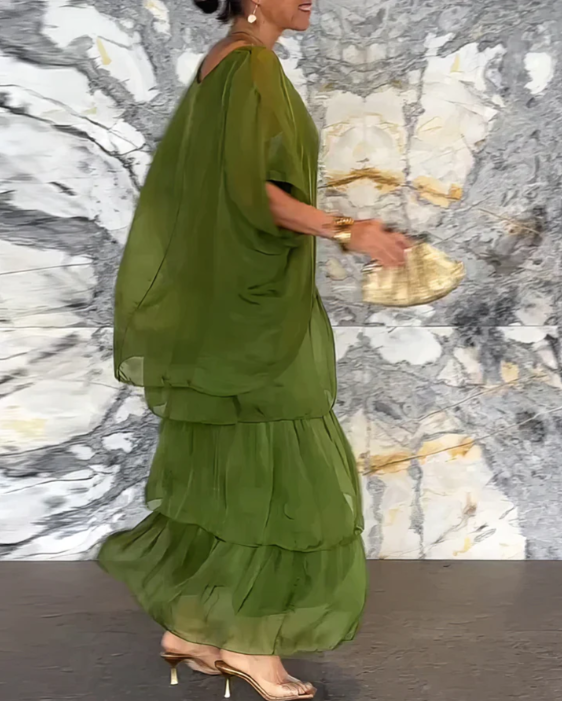 Lara | Elegantes, fließendes Maxikleid