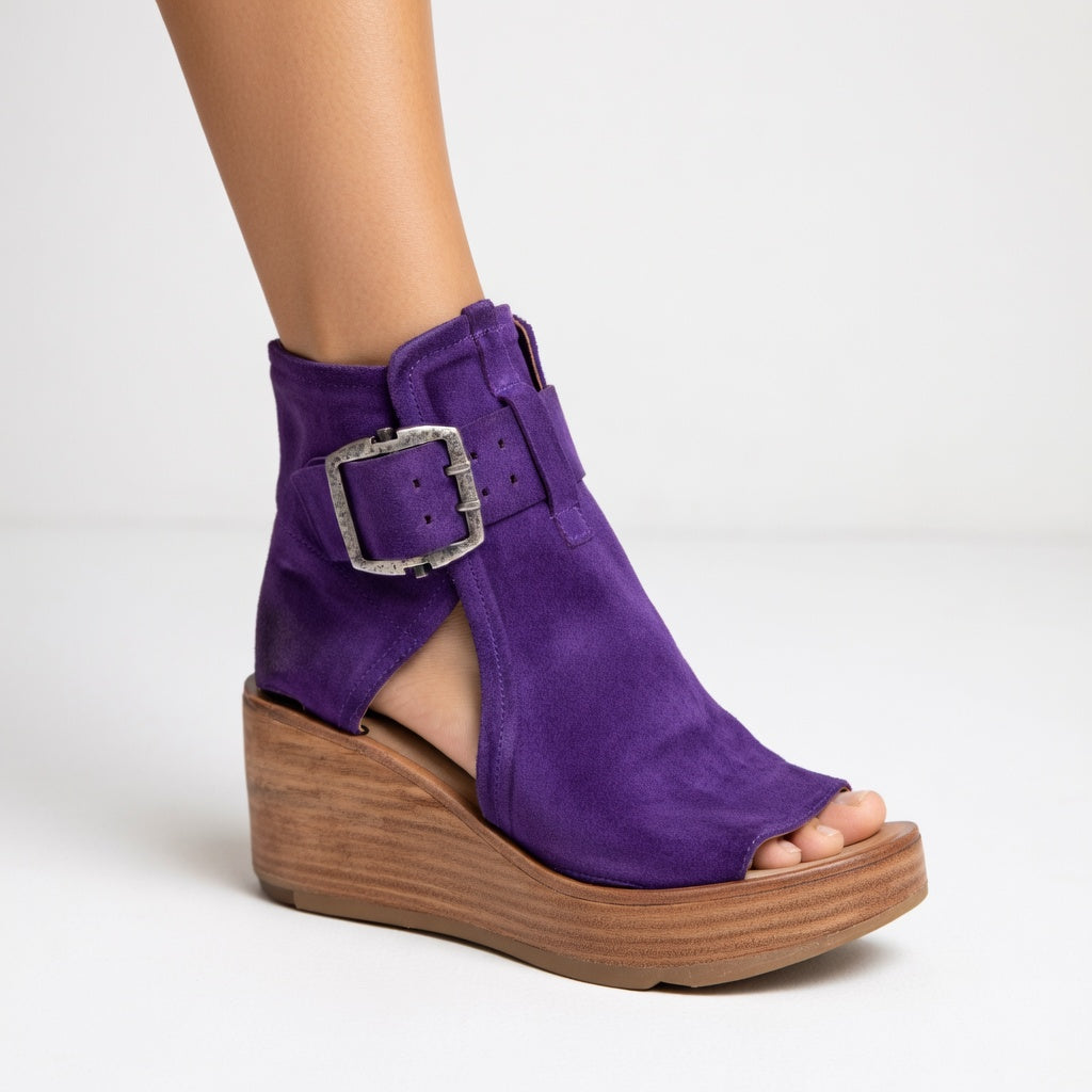 Orla™ | Offene Keilstiefeletten