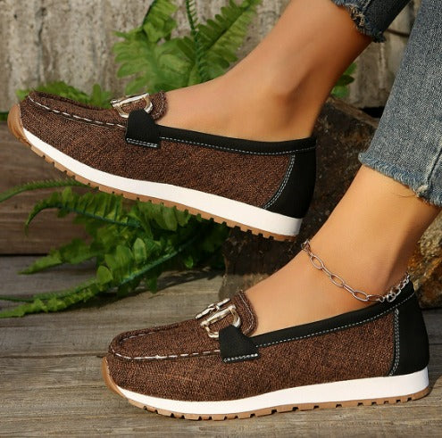 Esme – Loafer mit flacher Schnalle