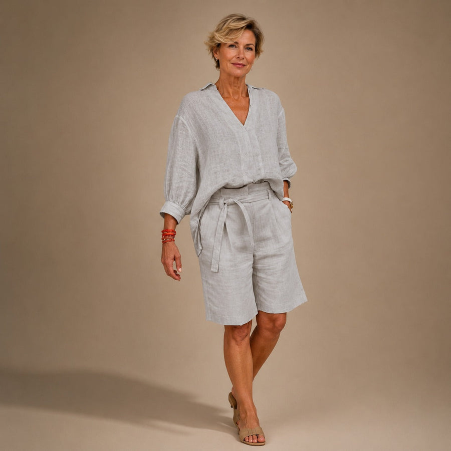 Set Marlowe™ mit einem Fluid Fit Hemd und Shorts mit Kordelzug