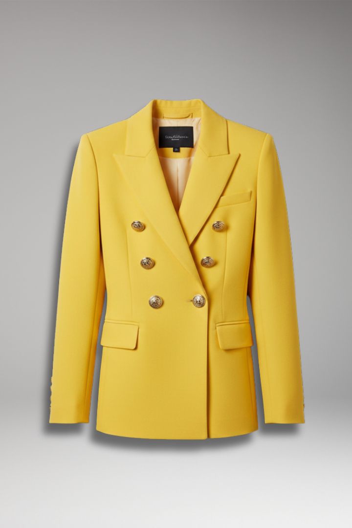 Hope | Damen-Reversblazer mit überlappendem Vorderteil und langen Ärmeln