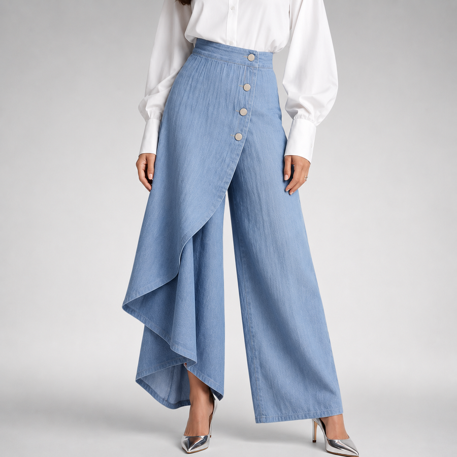 Charlotte | Elegante Fließhose