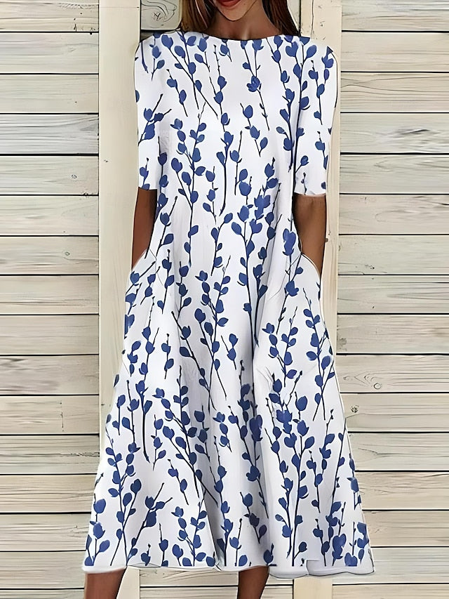 Caitriona | Maxi-Kleid Coastal Bloom-
