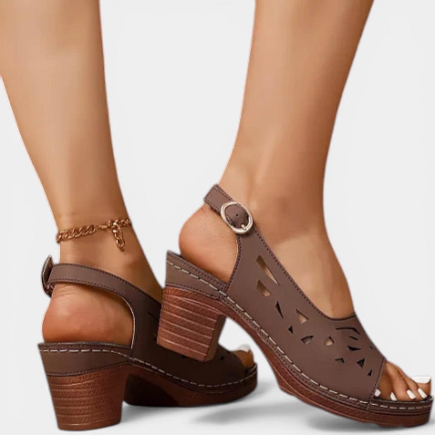 Dina | Orthopädische Sandalen mit Federabsatz