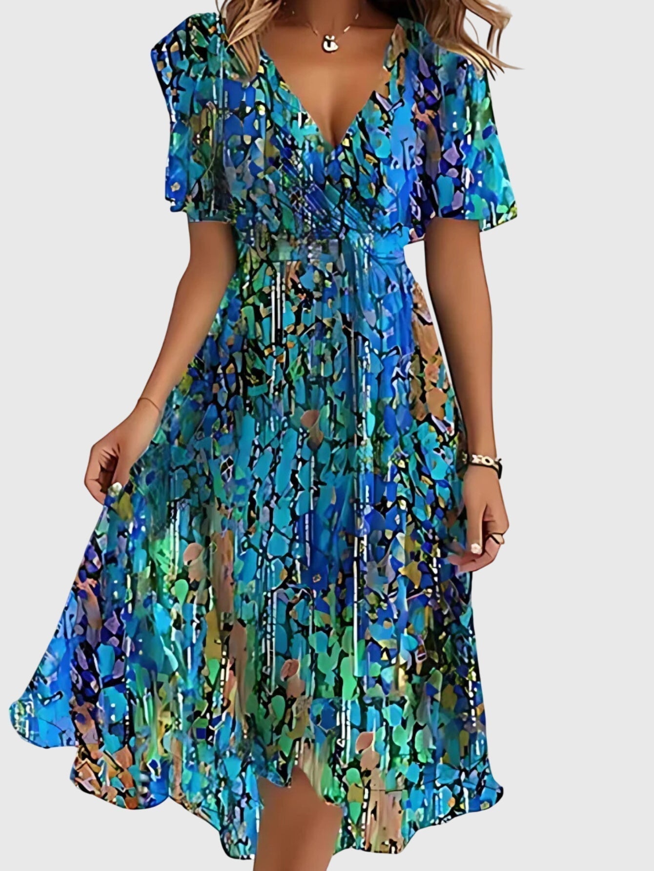 Matilda | Sommerkleid mit Bauchkaschierung