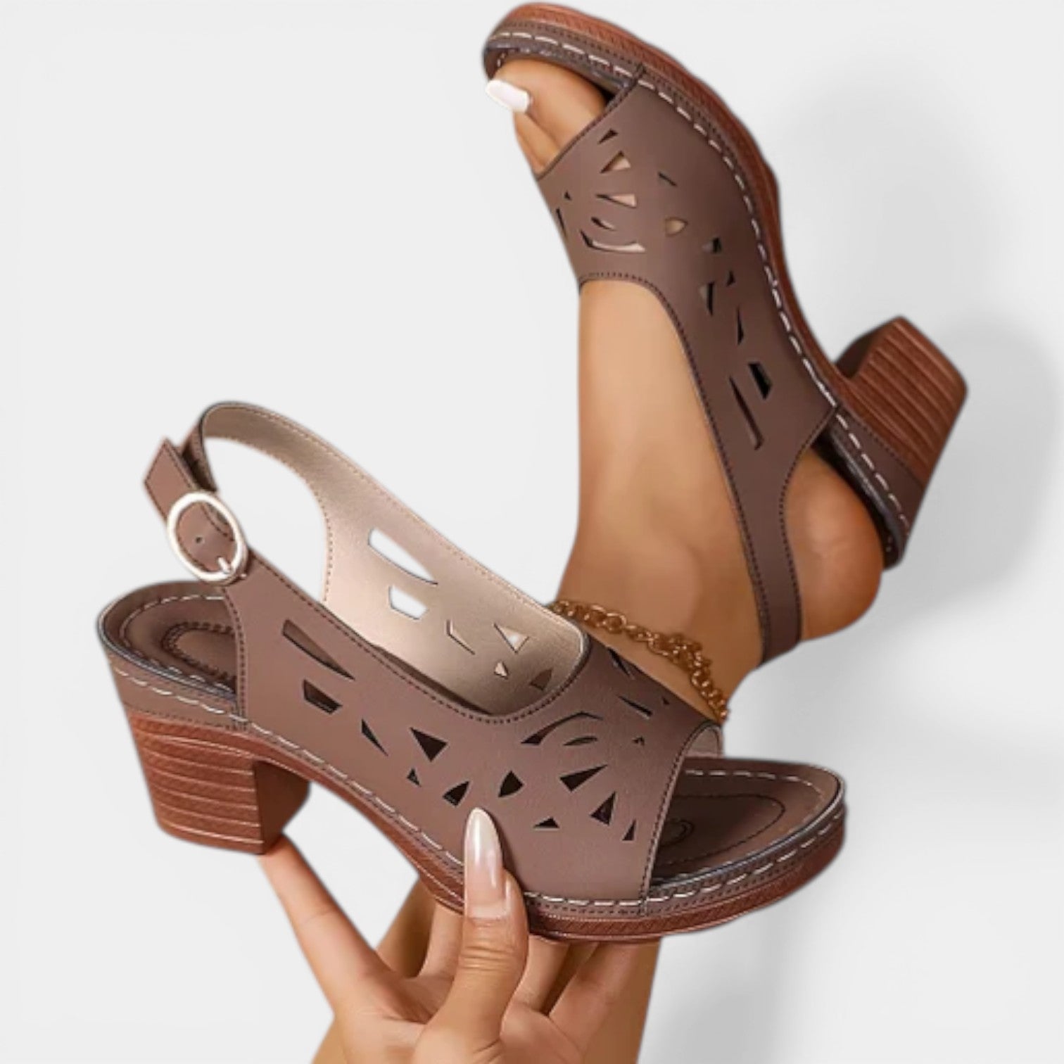 Dina | Orthopädische Sandalen mit Federabsatz