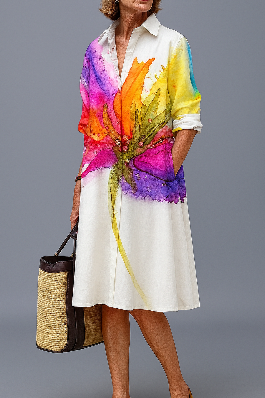 Lydia™ | Elegantes Midikleid