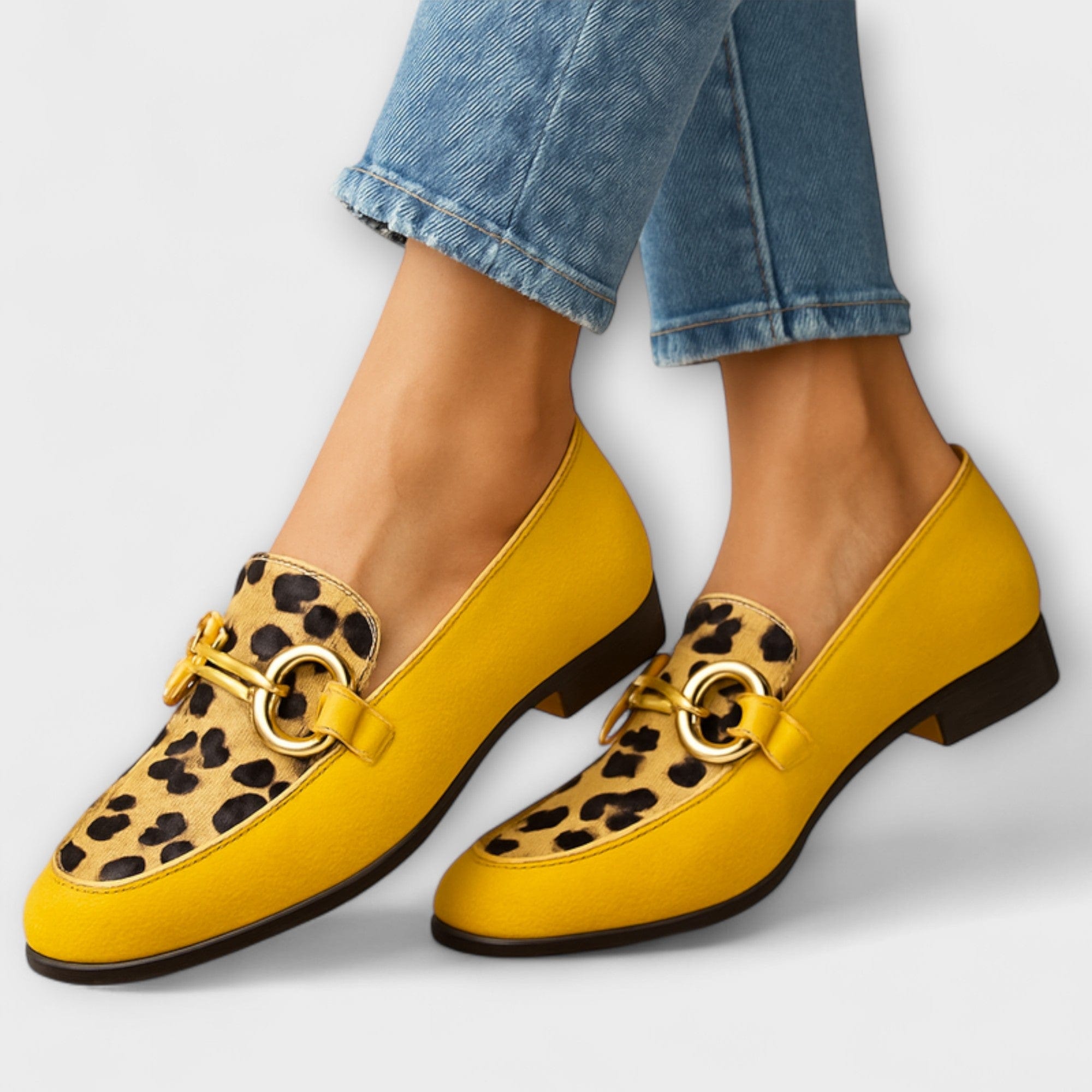 Akzent | Loafer mit Tiermuster