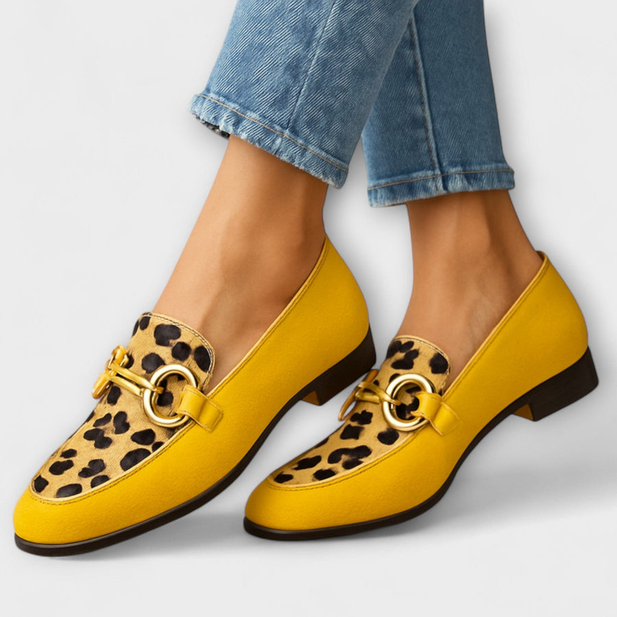 Akzent | Loafer mit Tiermuster