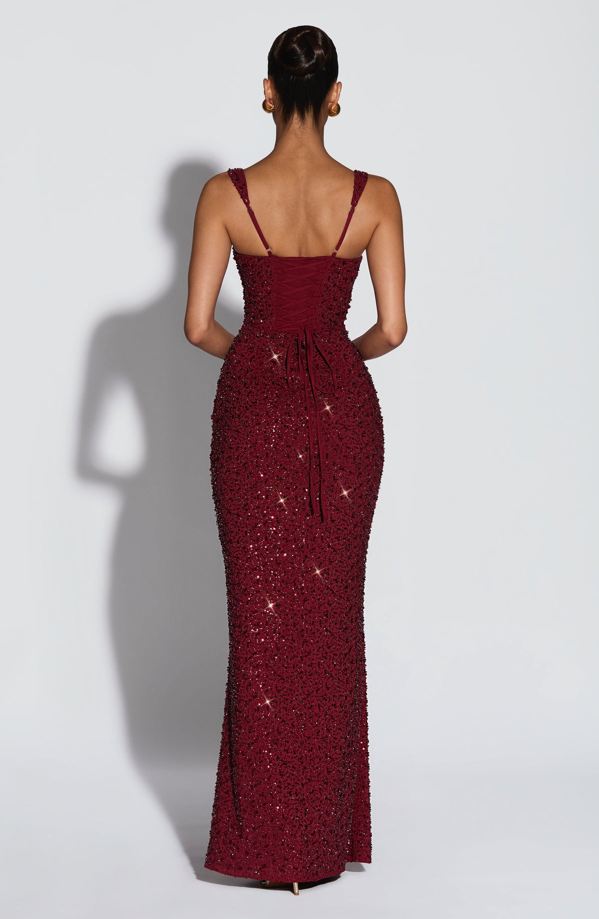 ROSALIND | Maxikleid mit Eckigem Ausschnitt