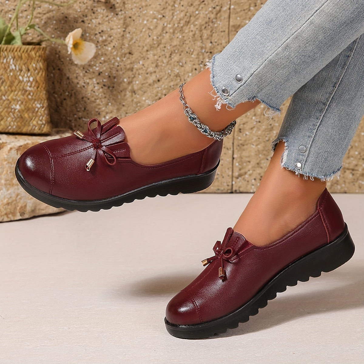 Rosalie | Orthopädische Bow Loafers