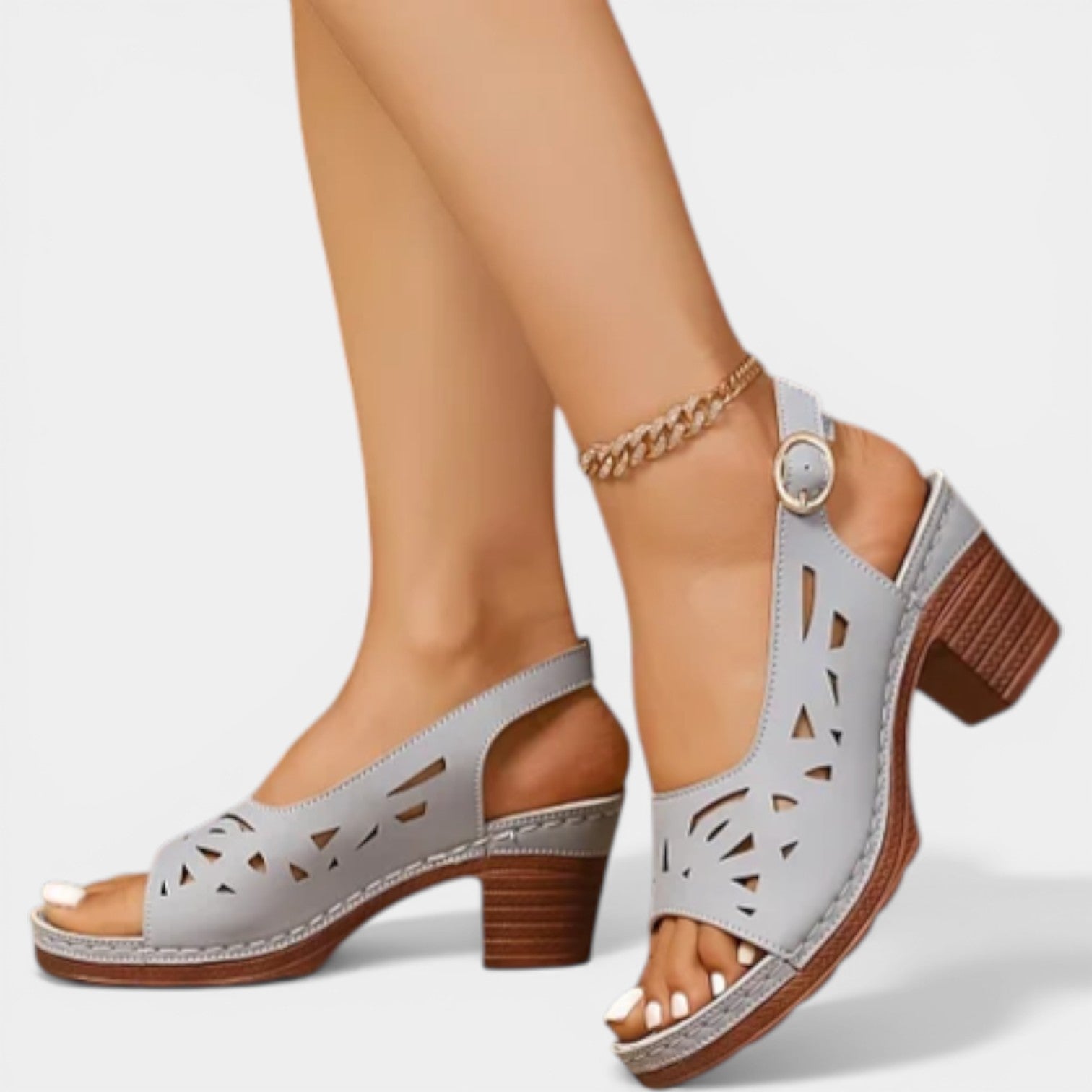Dina | Orthopädische Sandalen mit Federabsatz