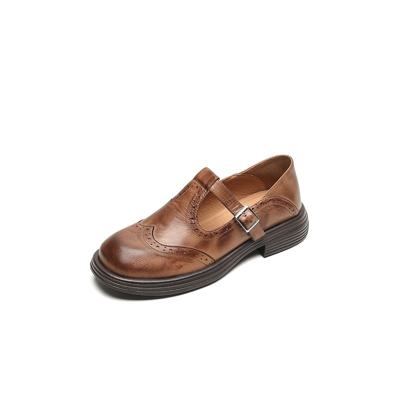 Elegante Mary Janes aus Leder