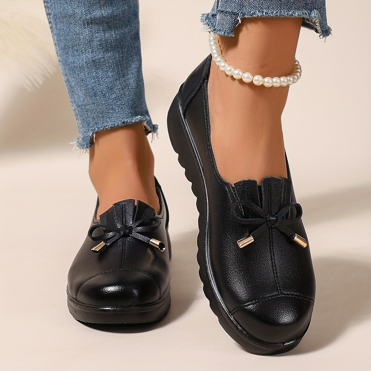 Rosalie | Orthopädische Bow Loafers