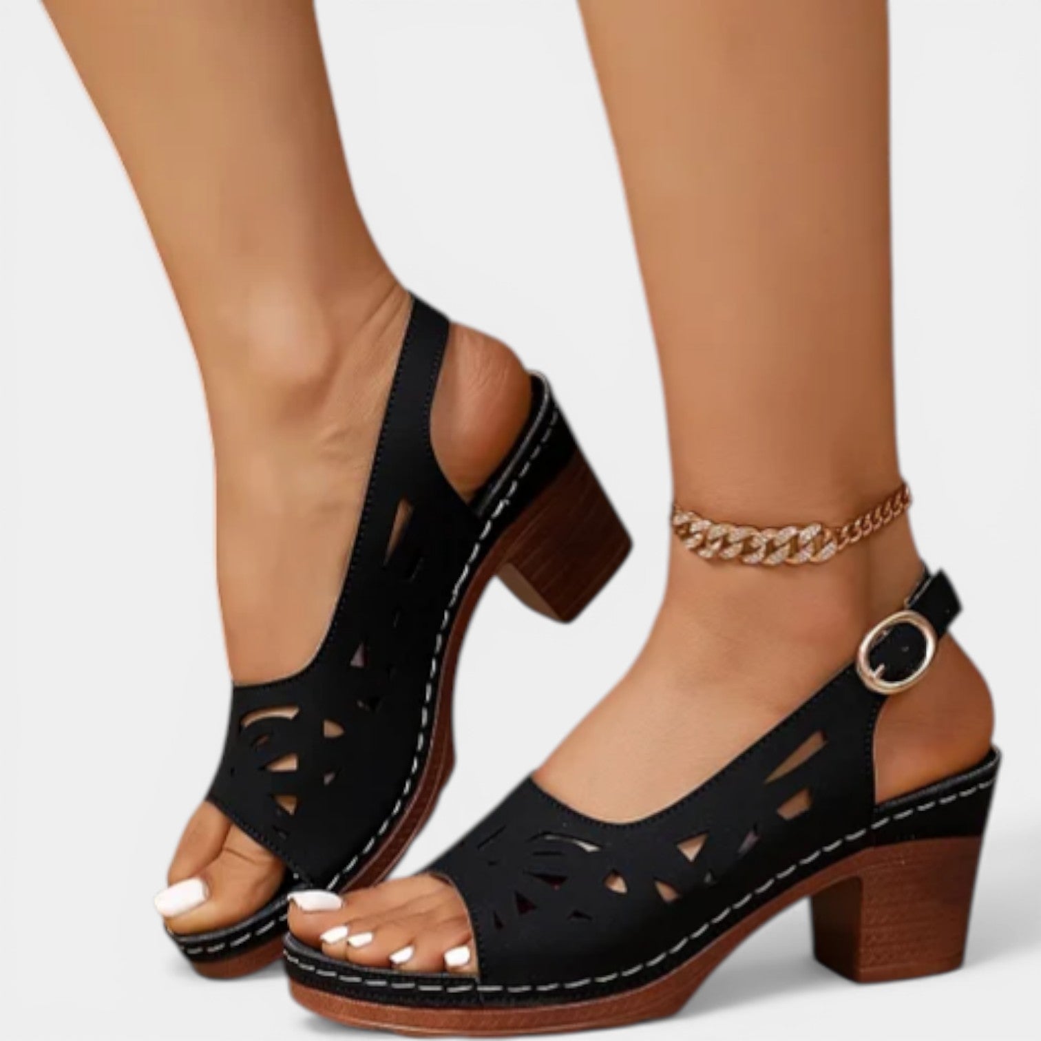 Dina | Orthopädische Sandalen mit Federabsatz