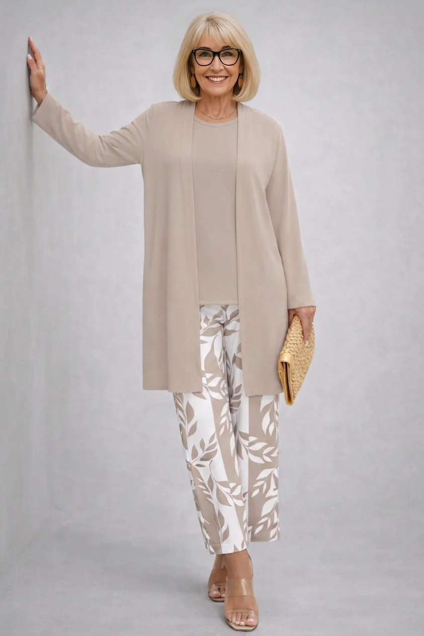 Jeryl – Dreiteiliges Set: Klassische Eleganz