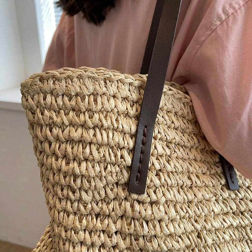 Olivia - Gewebte Tragetasche