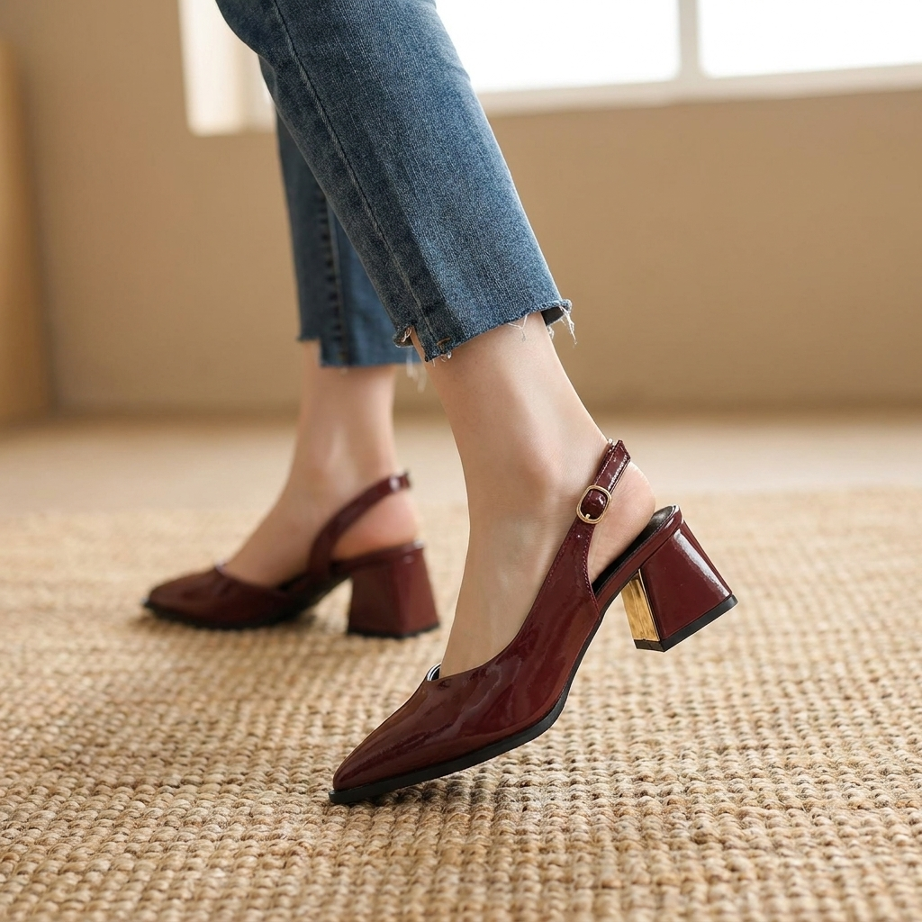 Aria | Vielseitige Slingback-Absatzschuhe fürs Büro