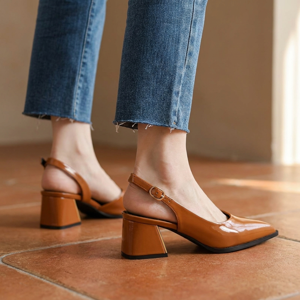 Aria | Vielseitige Slingback-Absatzschuhe fürs Büro