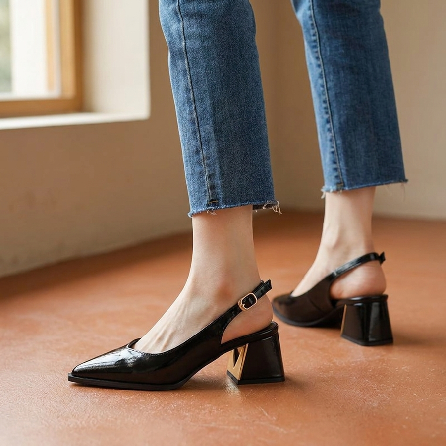 Aria | Vielseitige Slingback-Absatzschuhe fürs Büro