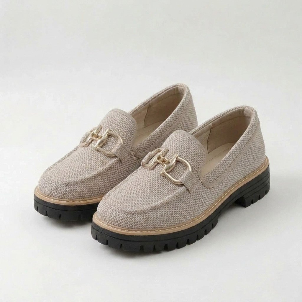Victoria - Atmungsaktive Mesh-Slipper mit dick gepolsterten Sohlen