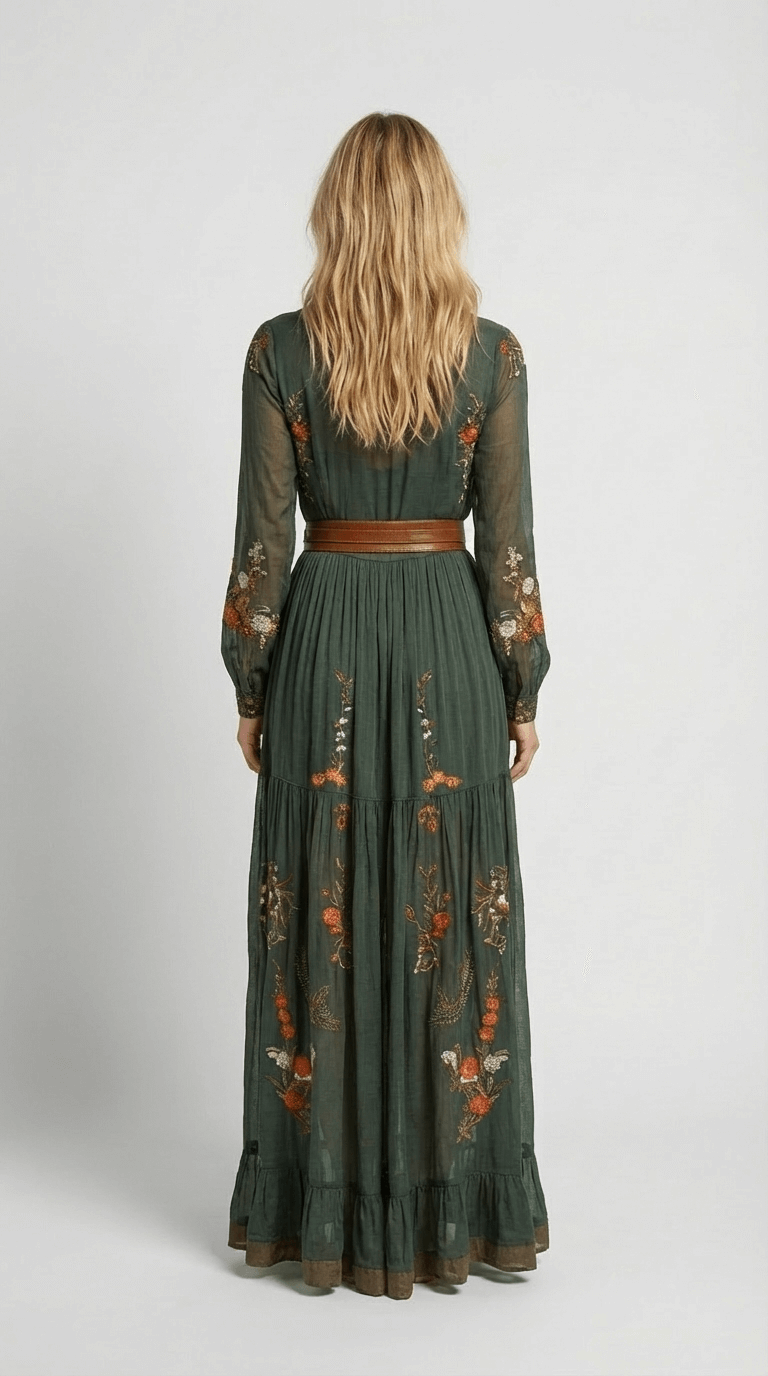 Iris | Boho Maxikleid