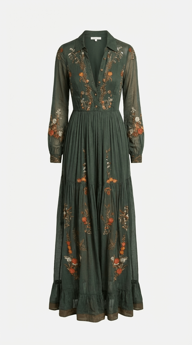 Iris | Boho Maxikleid