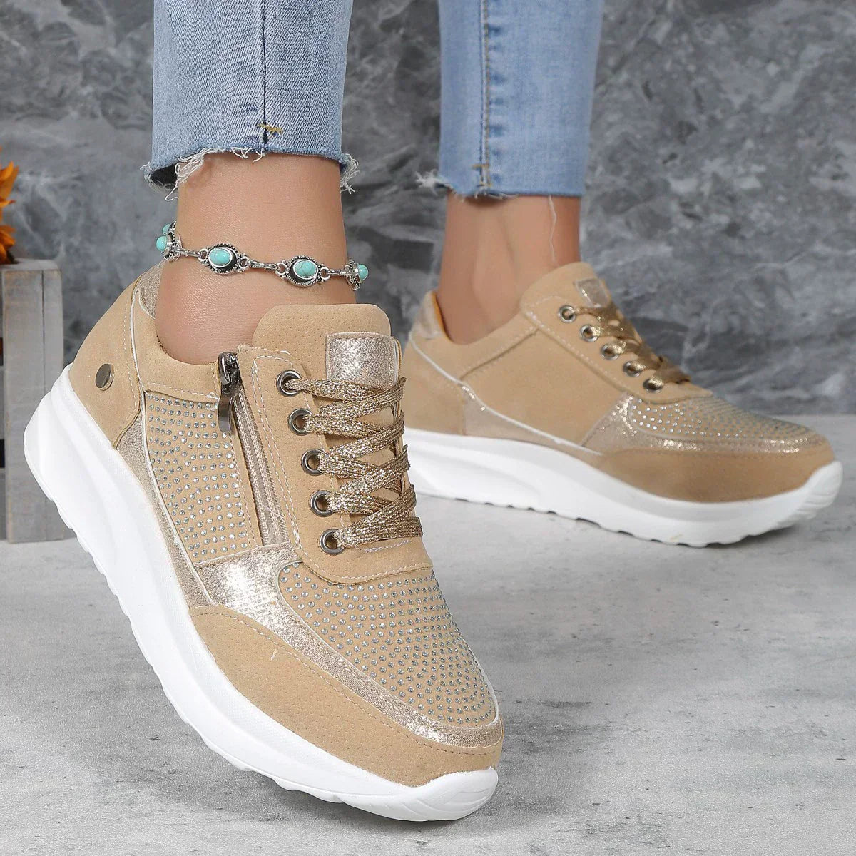 Indie | Orthopädische Freizeitsneaker mit Polsterung