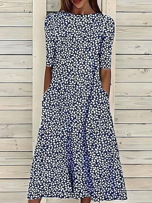 Caitriona | Maxi-Kleid Coastal Bloom-